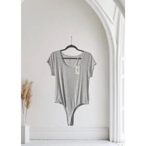 NWT Calvin Klein Jeans Gray Bodysuit X-Large